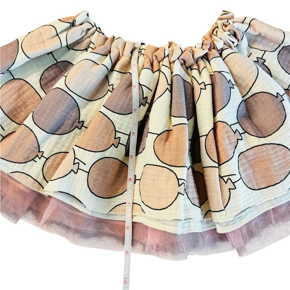 Oh Baby! Balloon Print Skirt Soft pink, muted purple and cream Size 4 - Picture 6 of 8